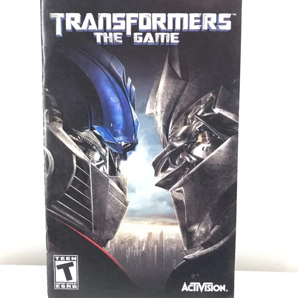 PlayStation 2 Greatest Hits Transformers The Game With Bonus Disc And Booklet